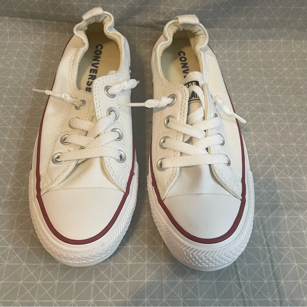 NWOT Converse Shoreline All‎ White 7 - Picture 2 of 7